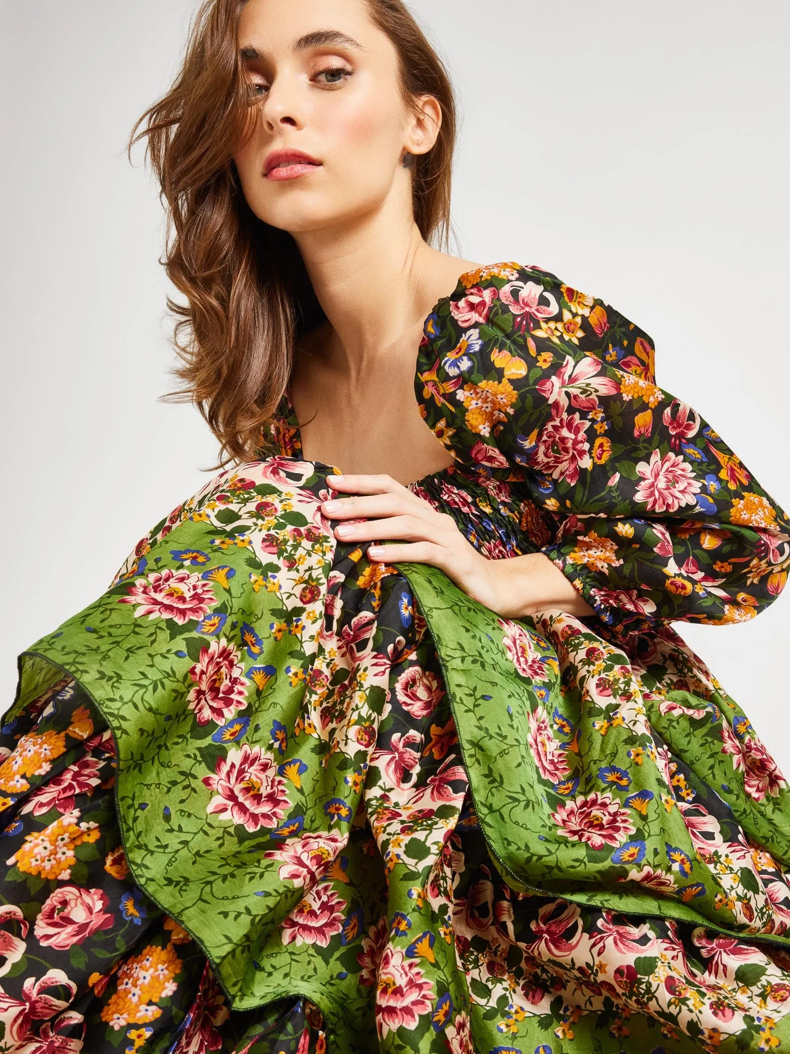 Antonia Dress in Secret Garden modern beauty
