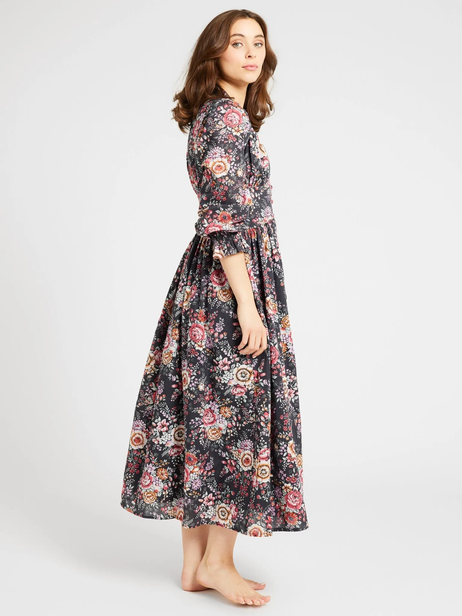 Anya Dress in Bloomsbury timeless piece