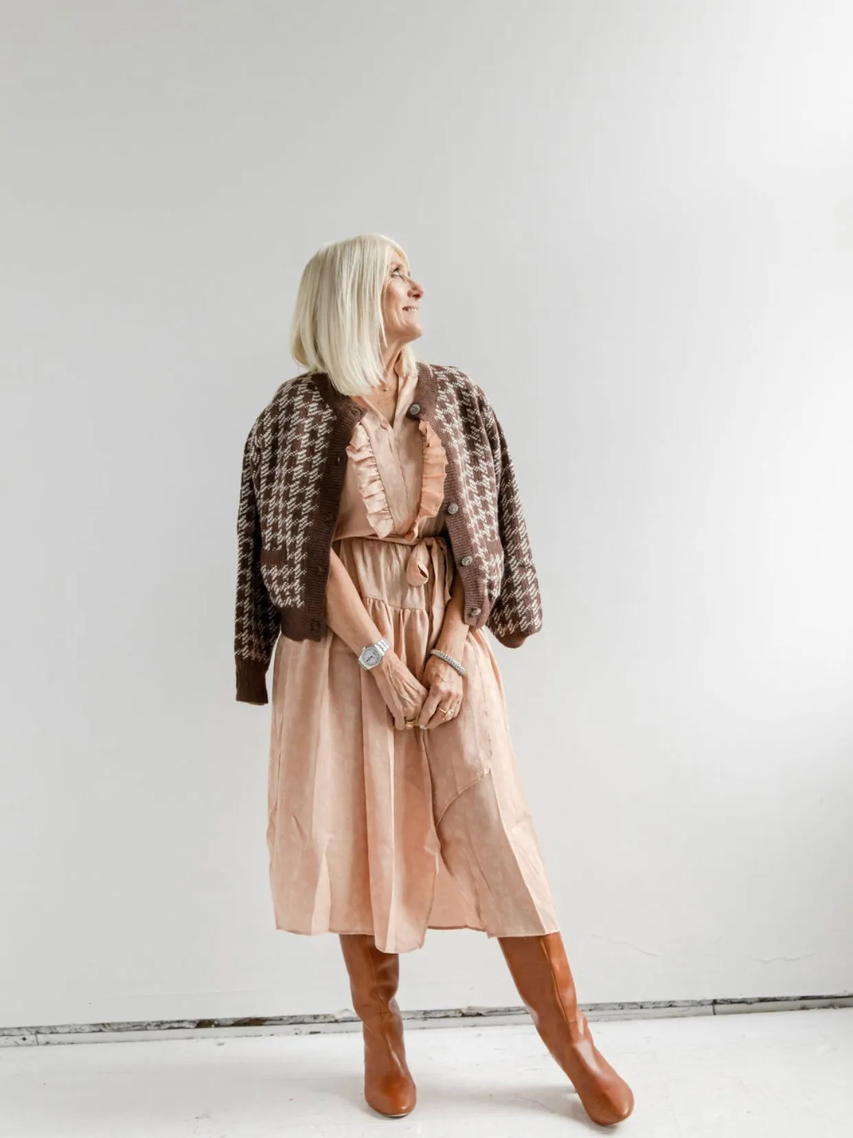 Apricot Daydream Dress calm glow