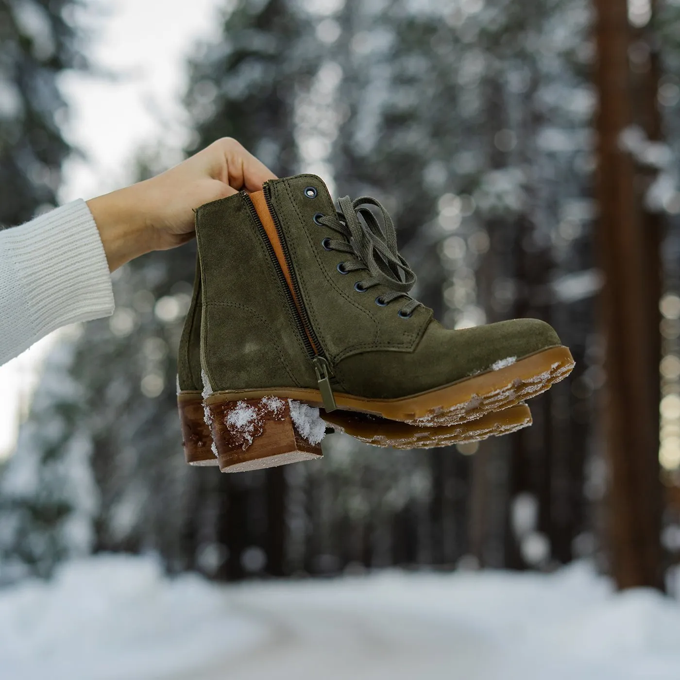 ARC in ELMWOOD Heeled Ankle Boots Breath lining