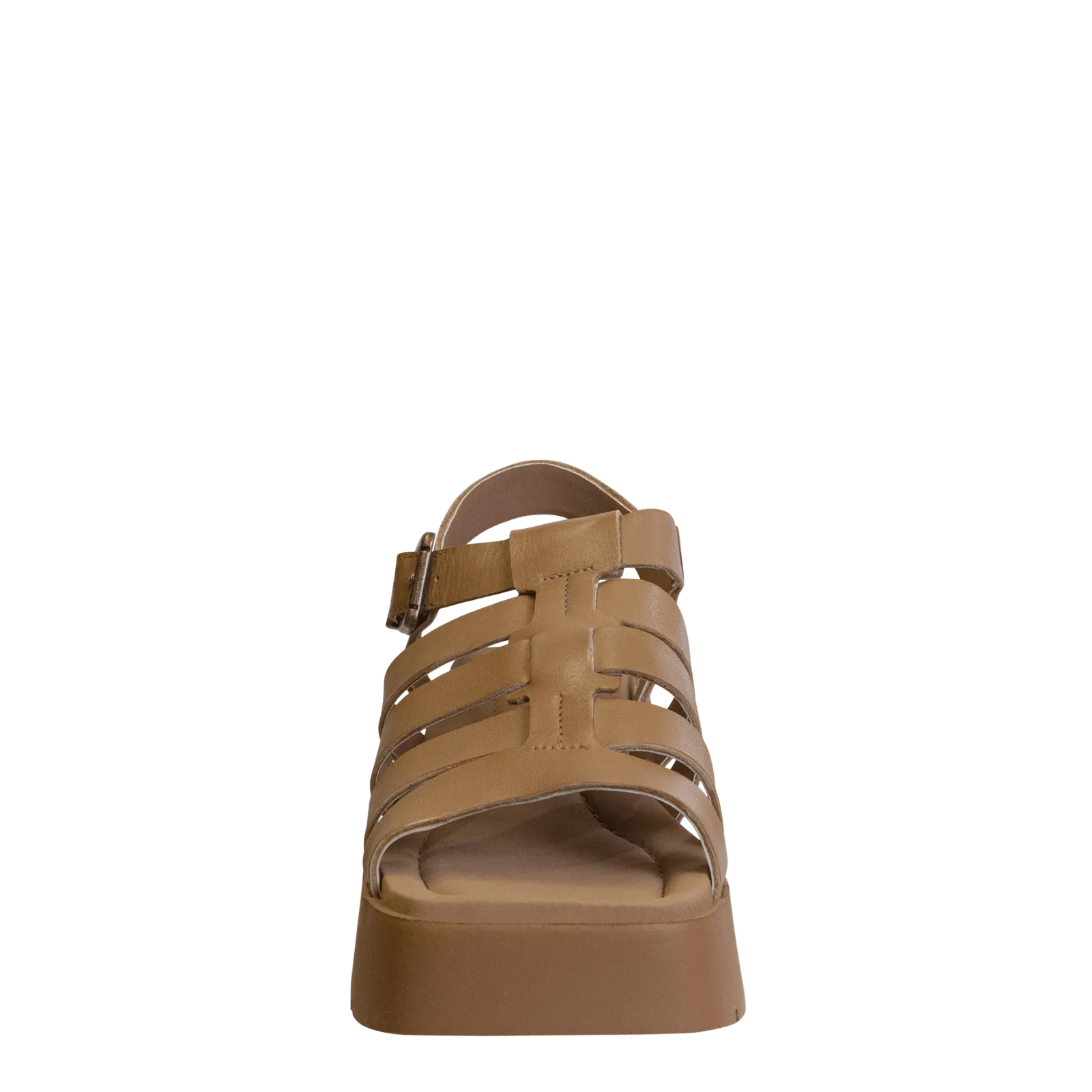 ARCHAIC in NUDE Platform Sandals natural material