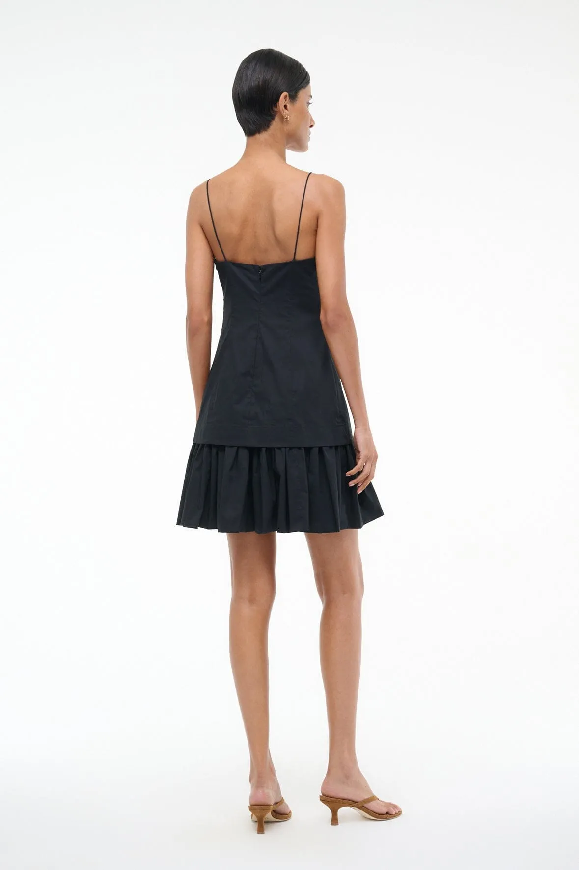 ARI MINI DRESS | BLACK simple look
