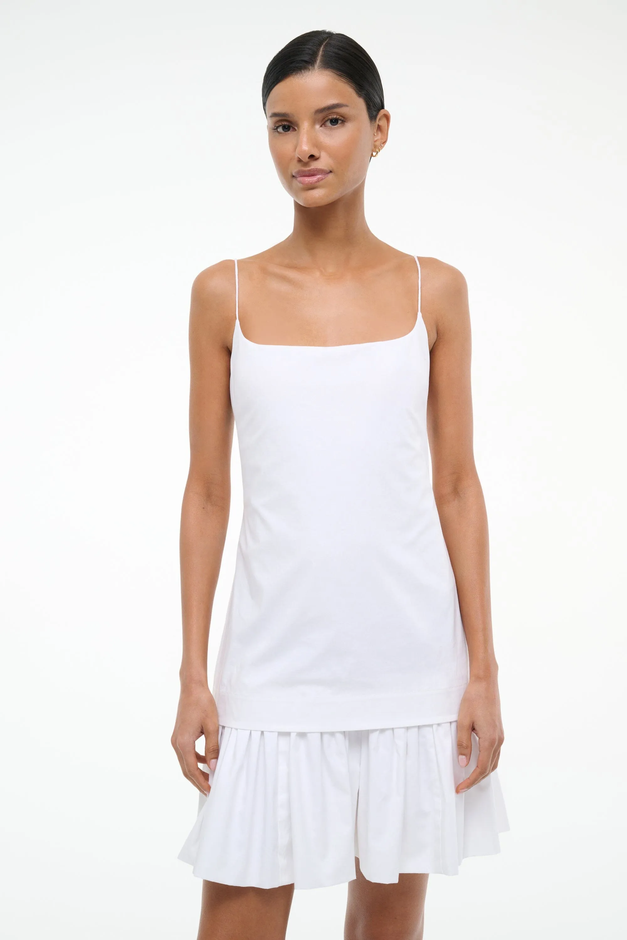 ARI MINI DRESS | WHITE seasonal vibe