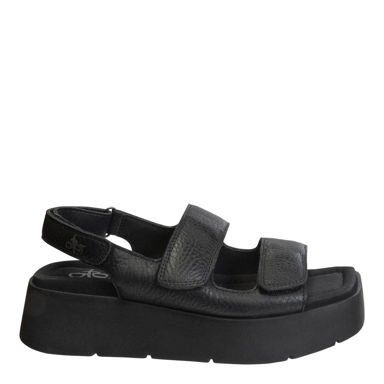 ASSIMILATE in BLACK Platform Sandals versatile wear