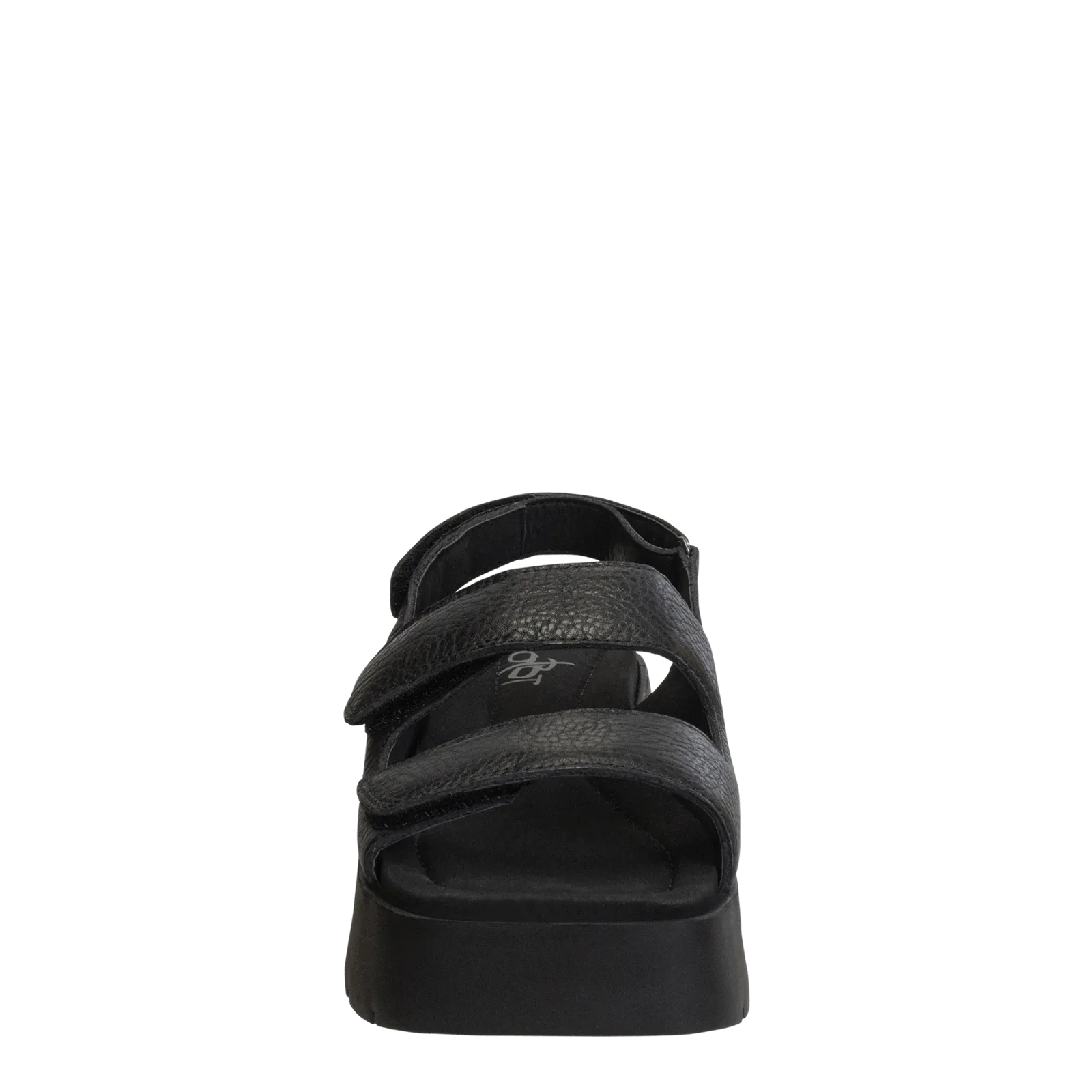 ASSIMILATE in BLACK Platform Sandals breathable mesh