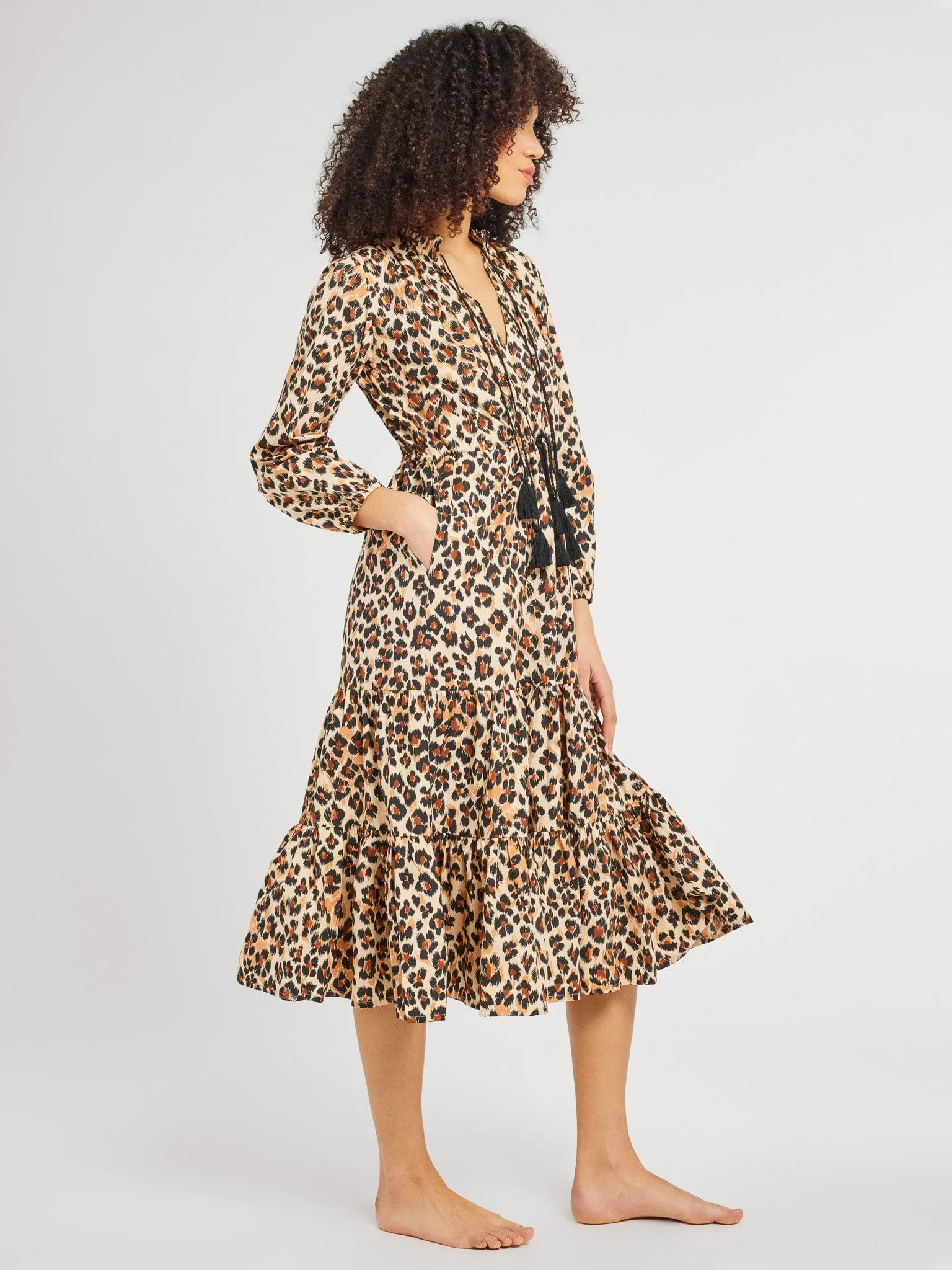 Astrid Dress in Cheetah photo ready