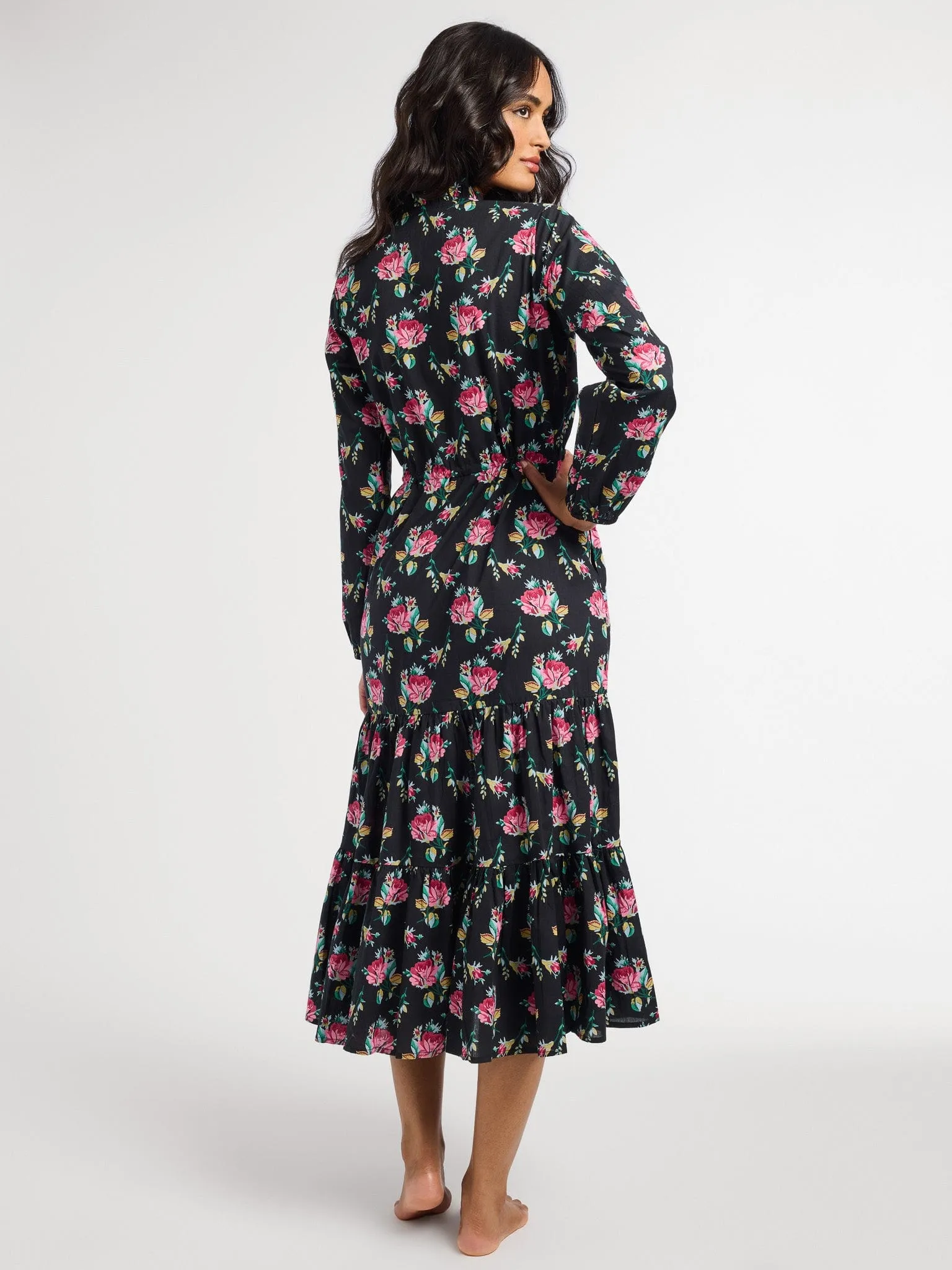 Astrid Dress in Corsage garden walk