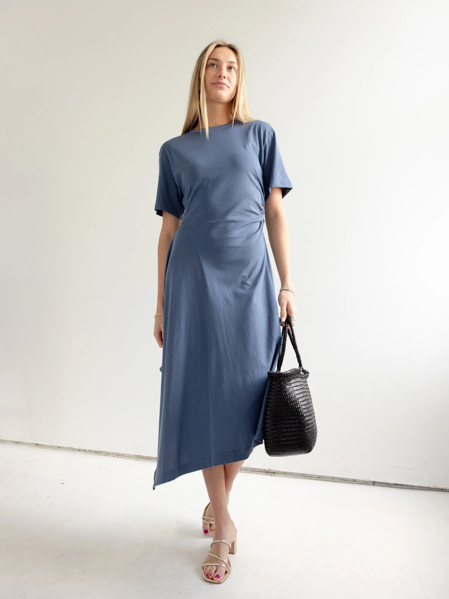 Asymmetric Knit Dress date night