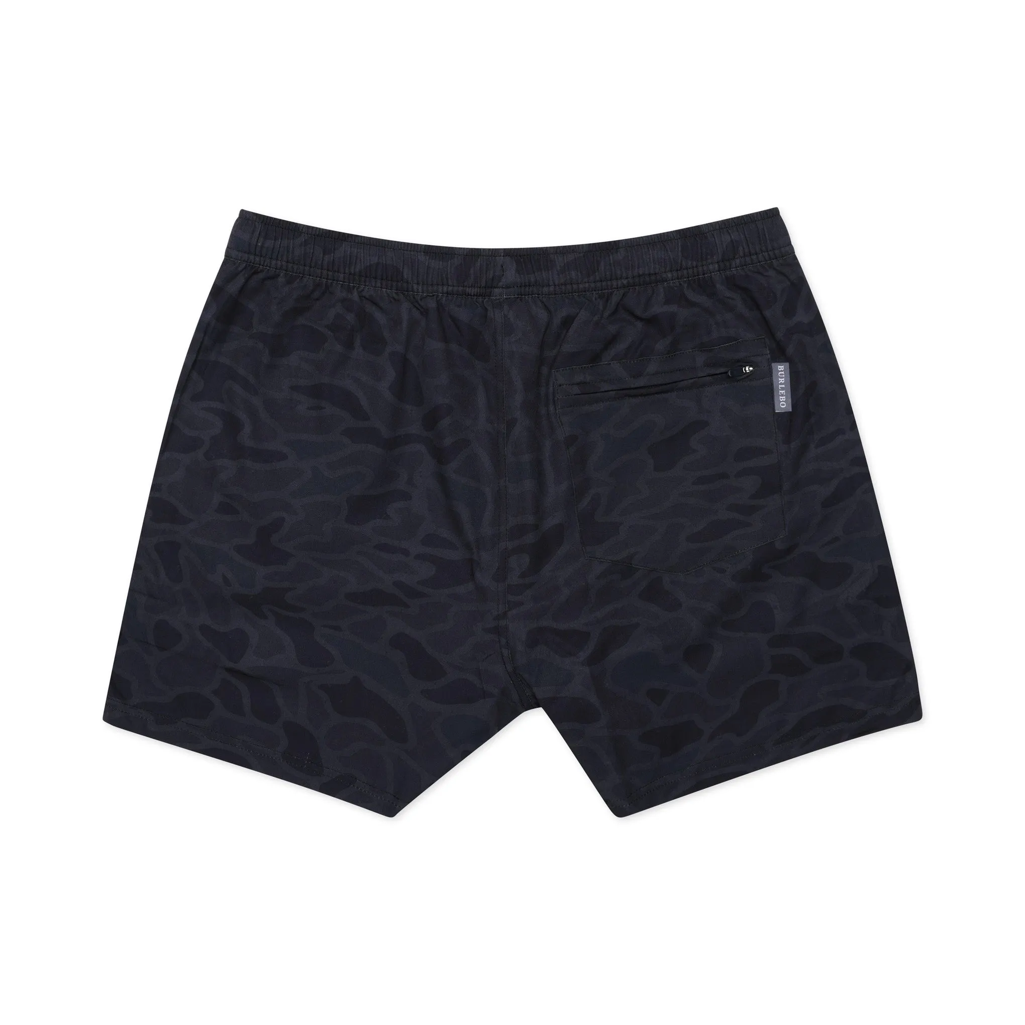 Athletic Short - Black Camo - Black Liner durable style