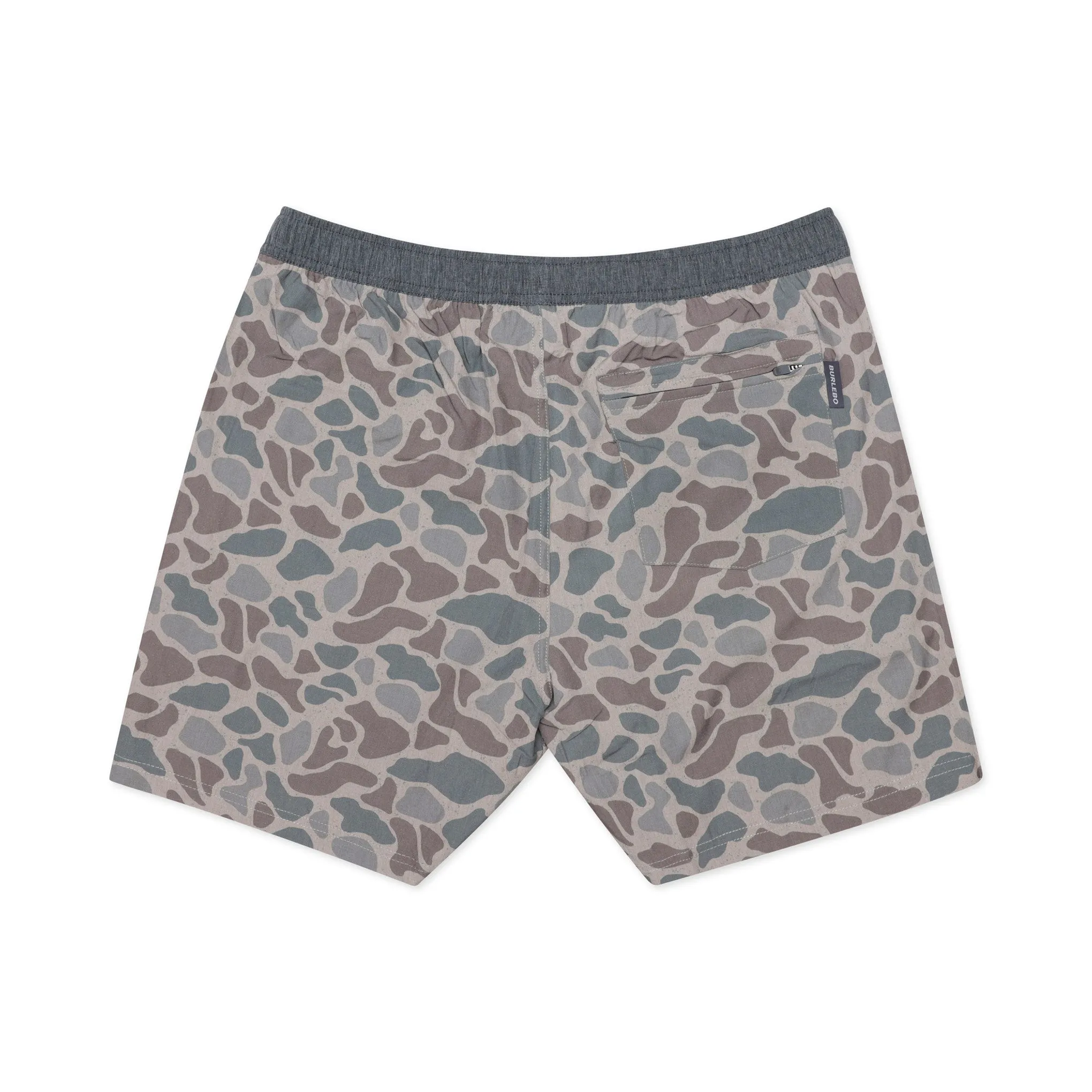 Athletic Short - Classic Deer Camo - Grey Liner sport mate