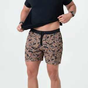 Athletic Short - Gauge Camo - Black Liner summer must-have