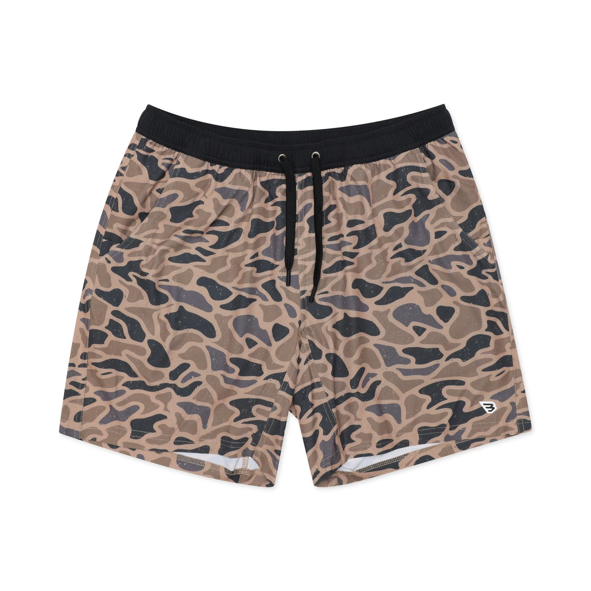 Athletic Short - Gauge Camo - Black Liner patch design