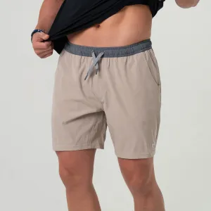 Athletic Short - Heather Khaki - Venado Camo Liner ventilation design
