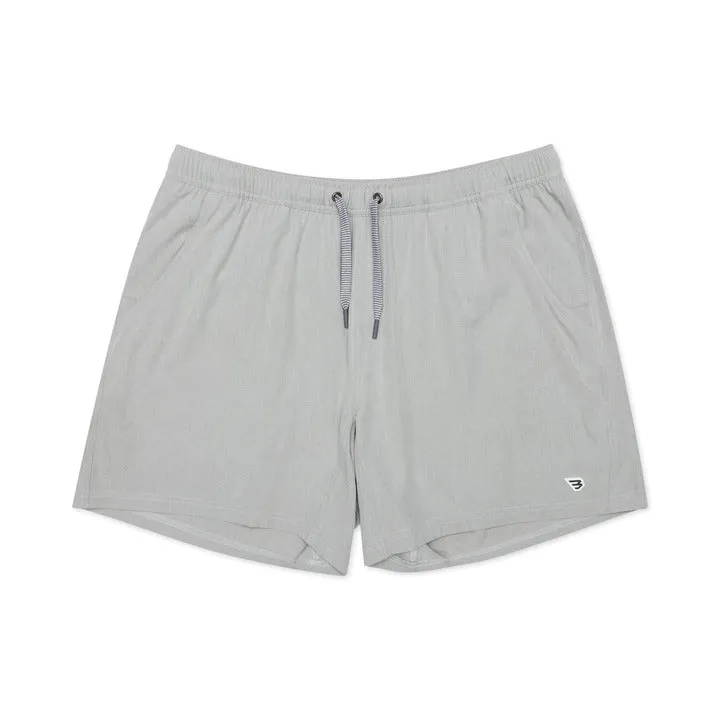 Athletic Short - Light Grey - Grey Aztec Liner trendy wave