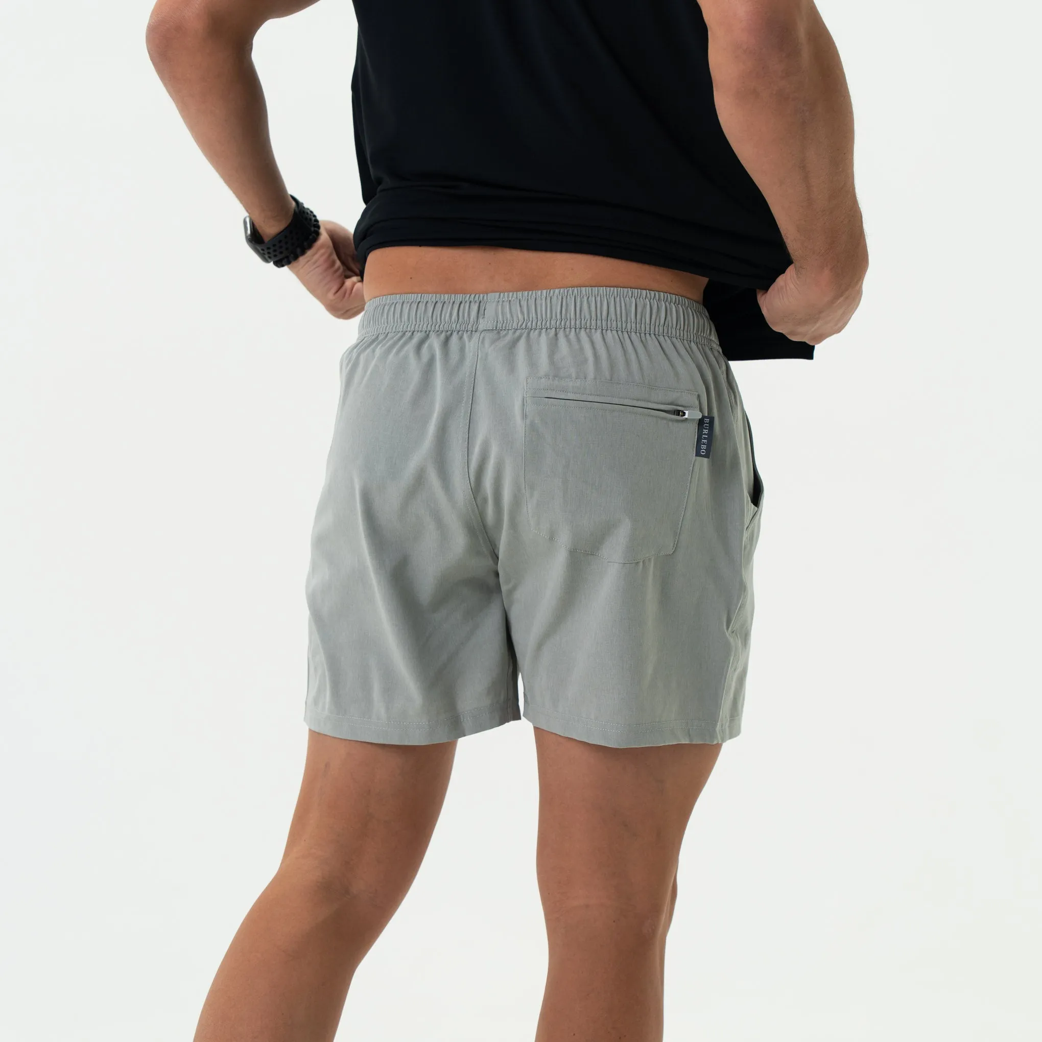 Athletic Short - Light Grey - Mayan Liner casual sport