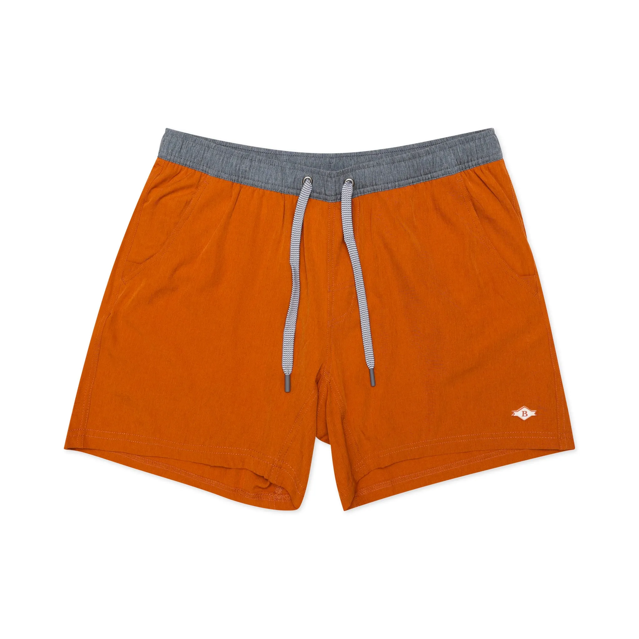 Athletic Short - Orange - White Camo Liner vibrant life
