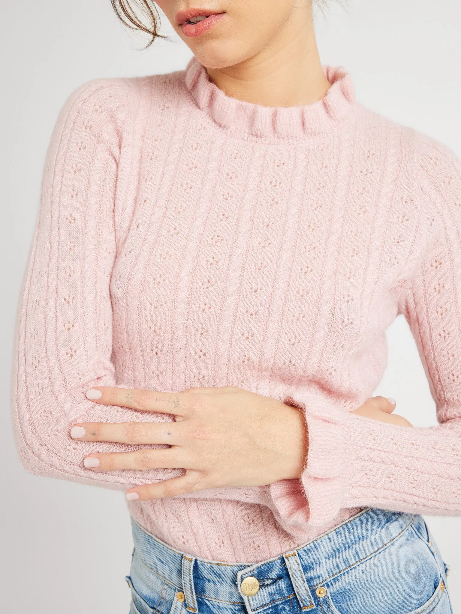 Aurora Pullover in Ballet Layer Up
