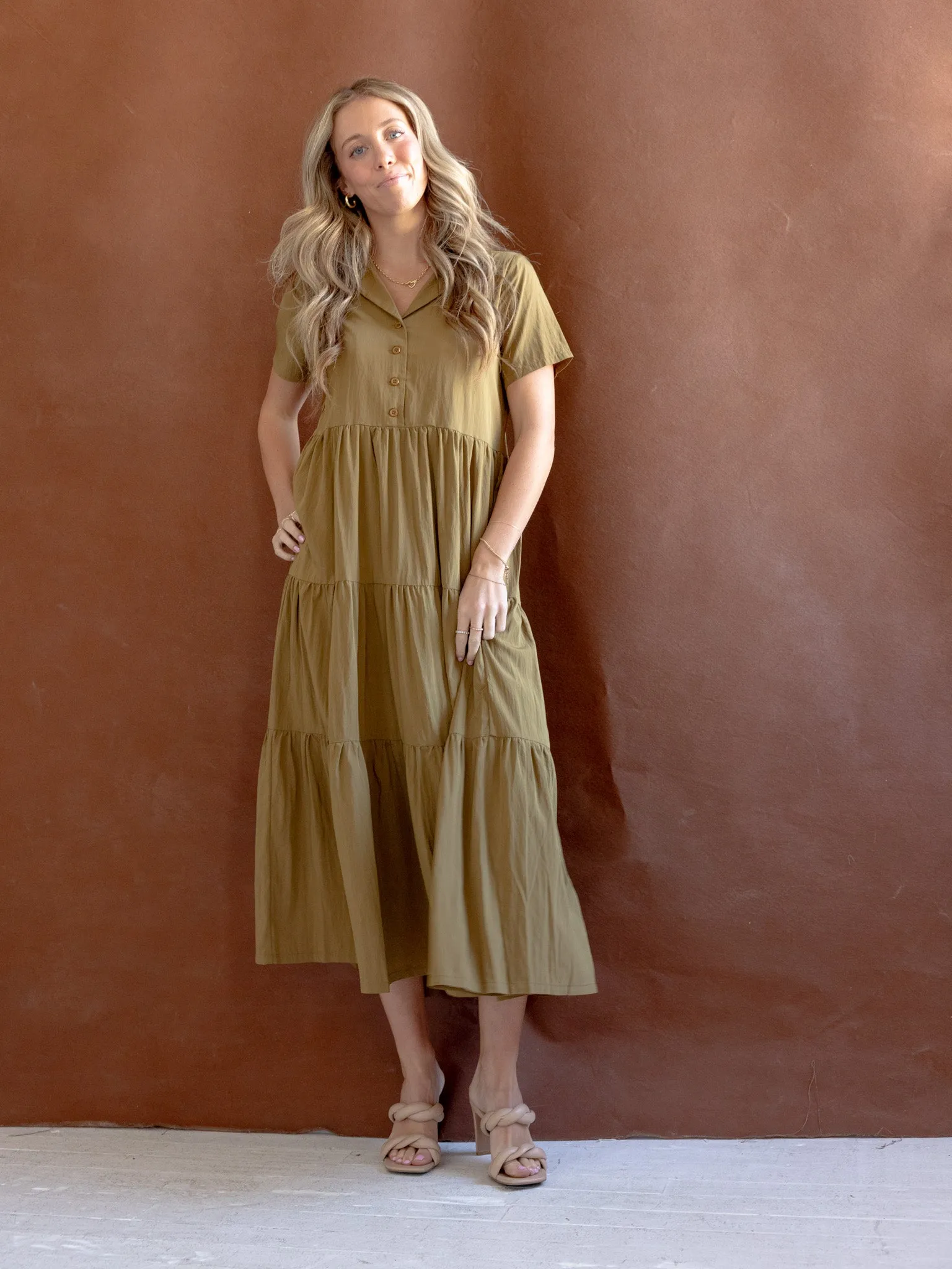 Autumn Maxi Dress modern beauty
