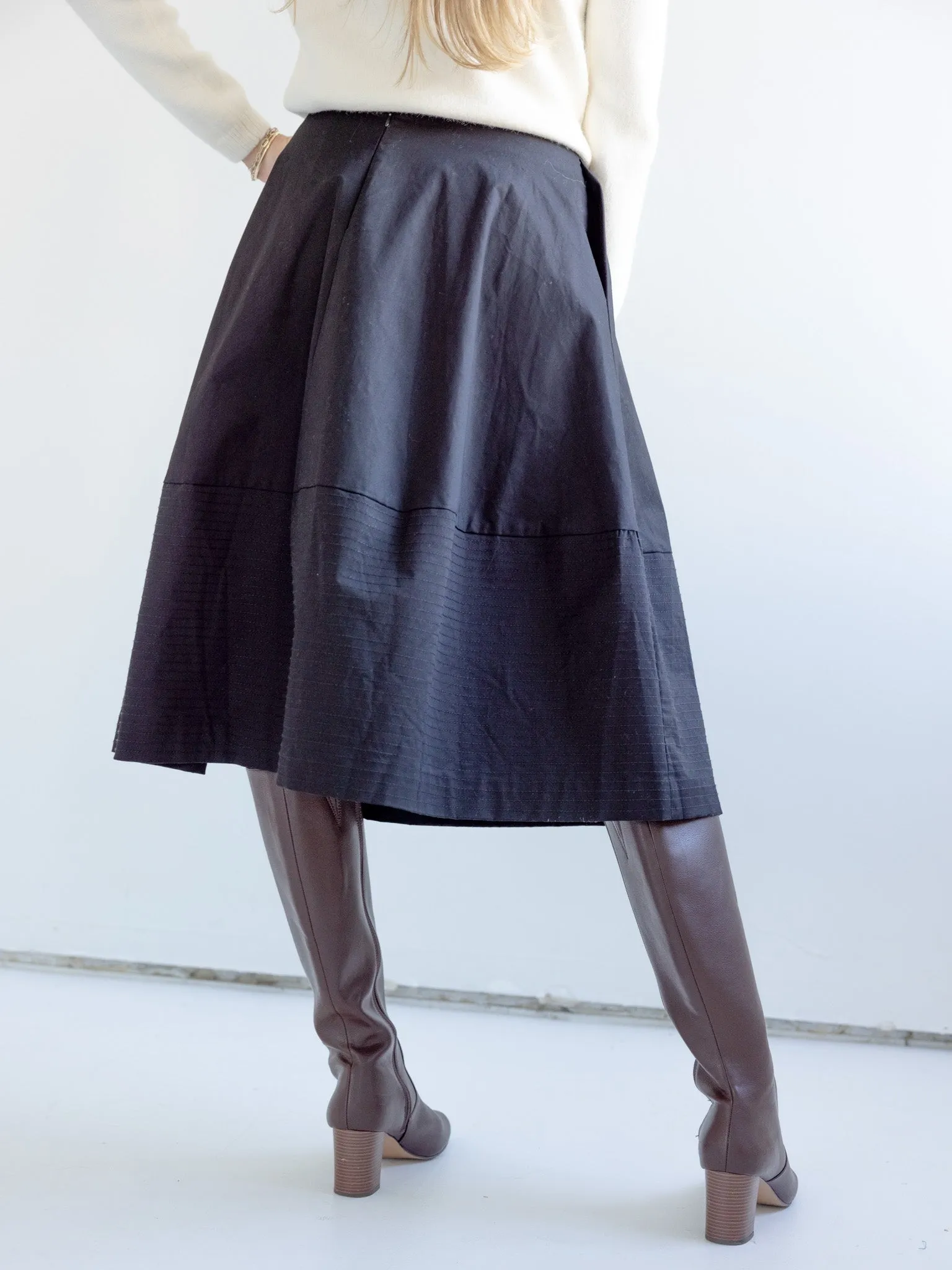 Ava Poplin Skirt holiday mood