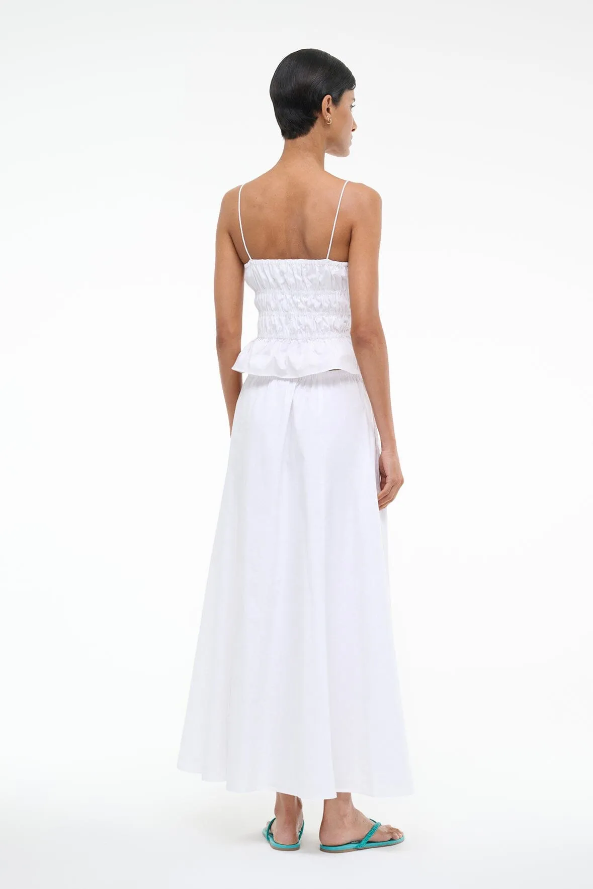 AXEL SKIRT | WHITE comfy casual