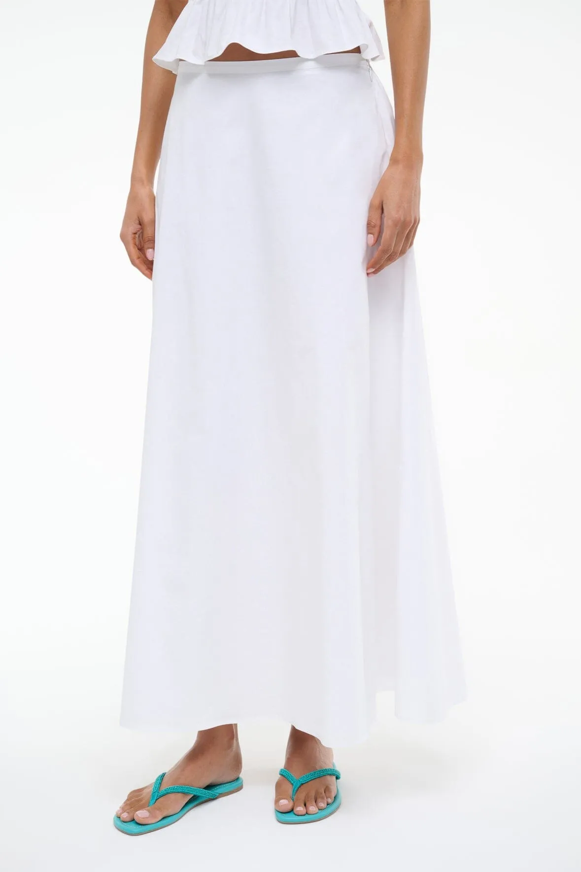 AXEL SKIRT | WHITE creative craft