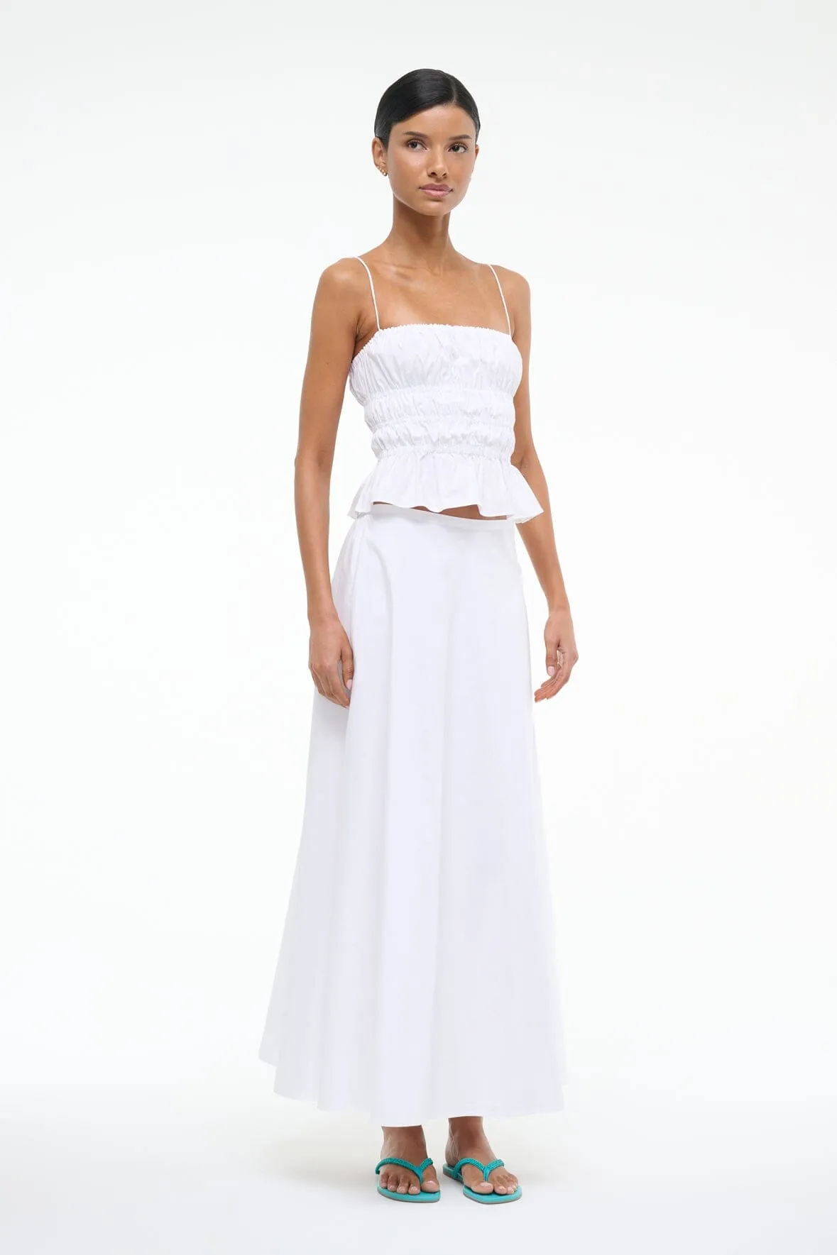 AXEL SKIRT | WHITE youthful memory