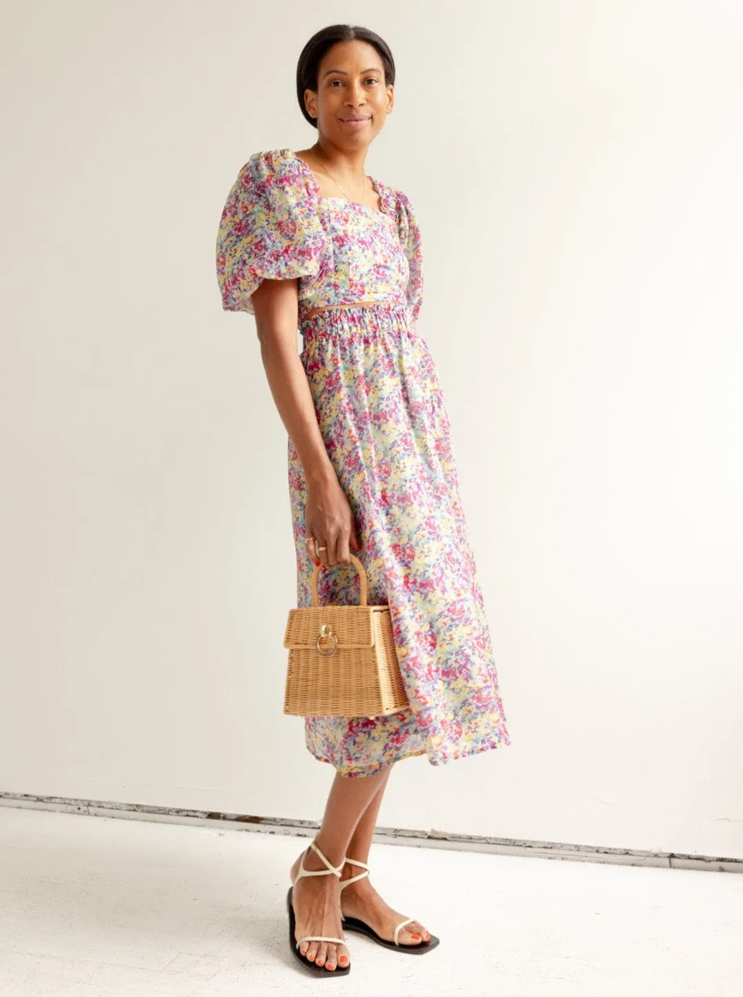 Azalea Midi Skirt energetic vibe