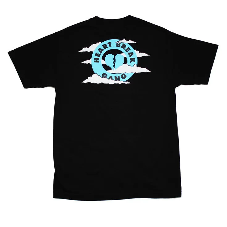 Azure HBK x True T-Shirt Black street style