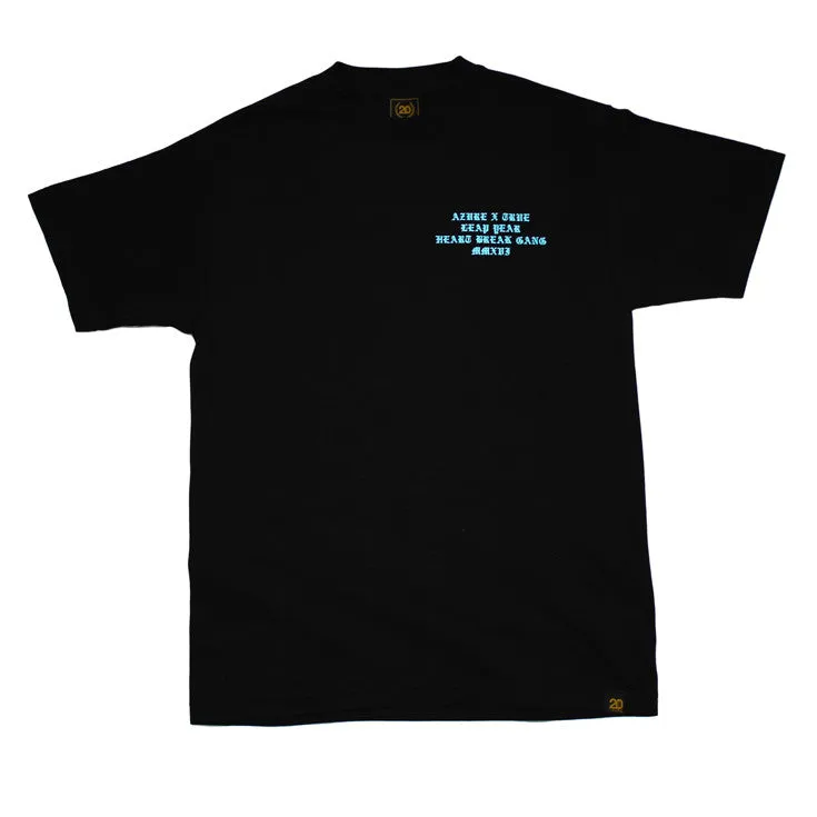 Azure HBK x True T-Shirt Black urban edge