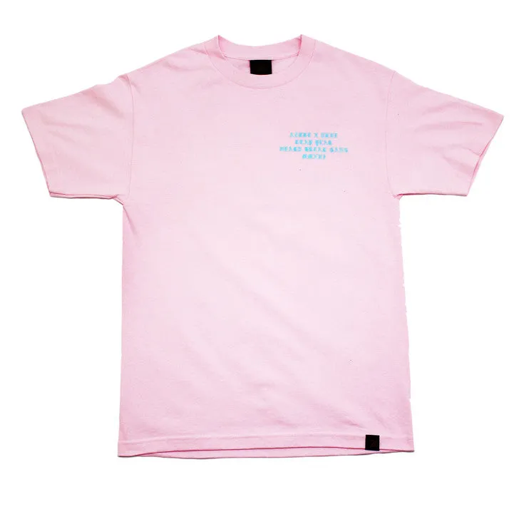 Azure HBK x True T-Shirt Pink active vibe