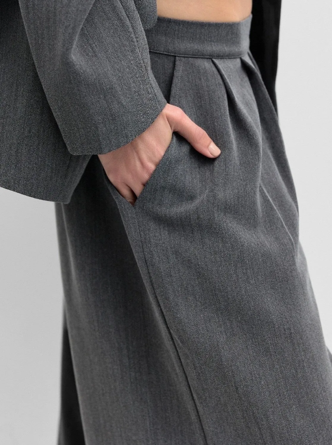 Baldwin Trouser - Grey relaxed style