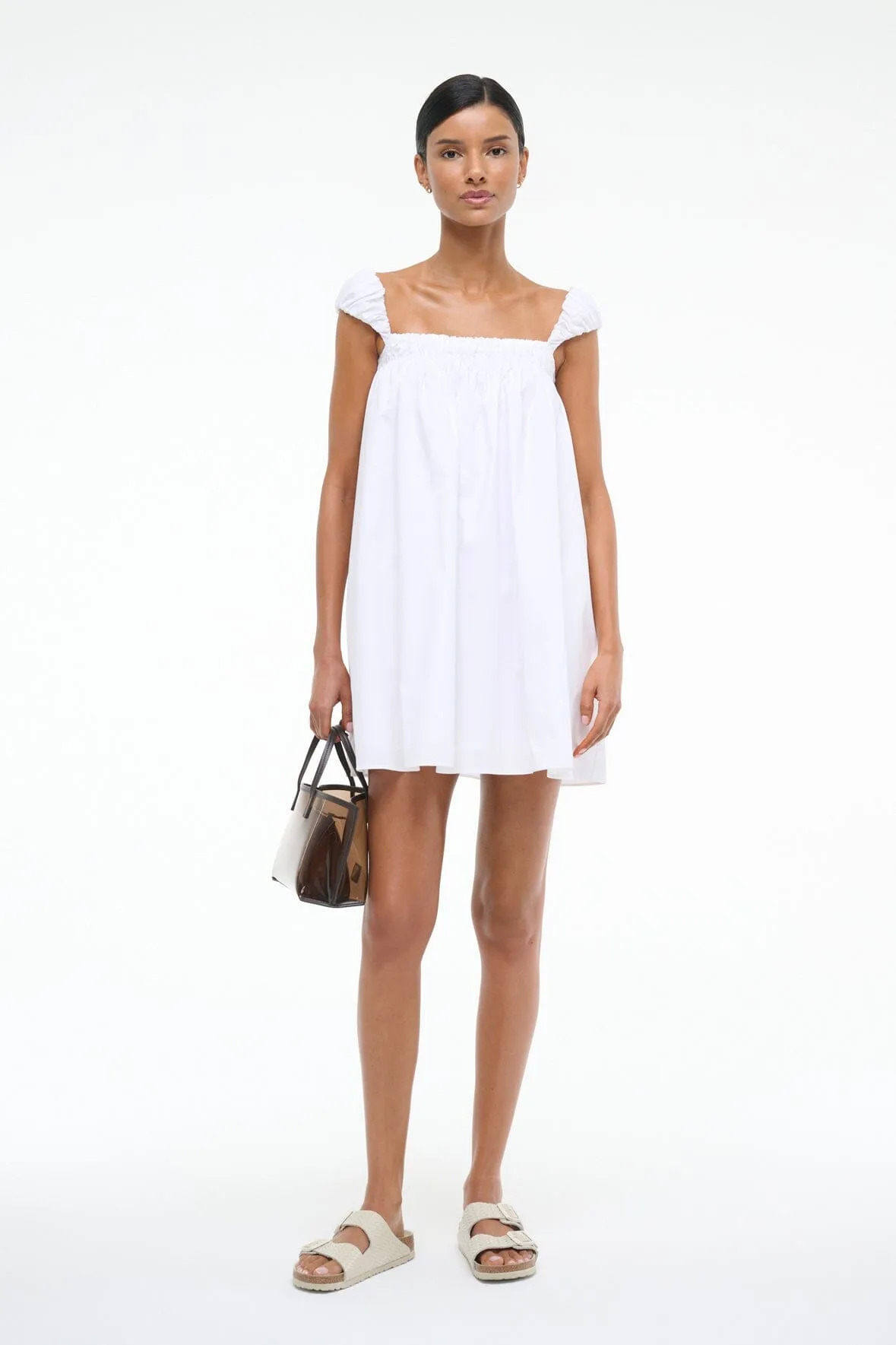 BEAU DRESS | WHITE sunny tone