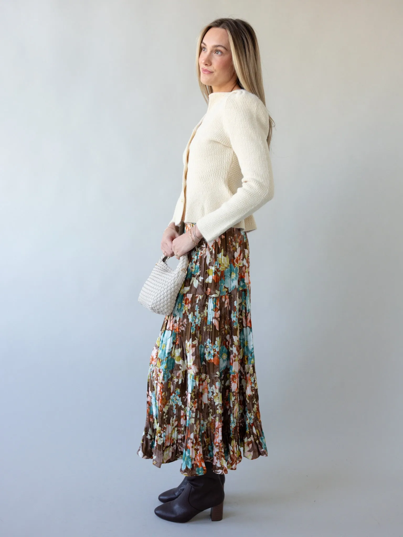 Bella Pleat Skirt urban feel