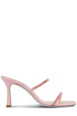 Bessie Crystal Sandals dance floor