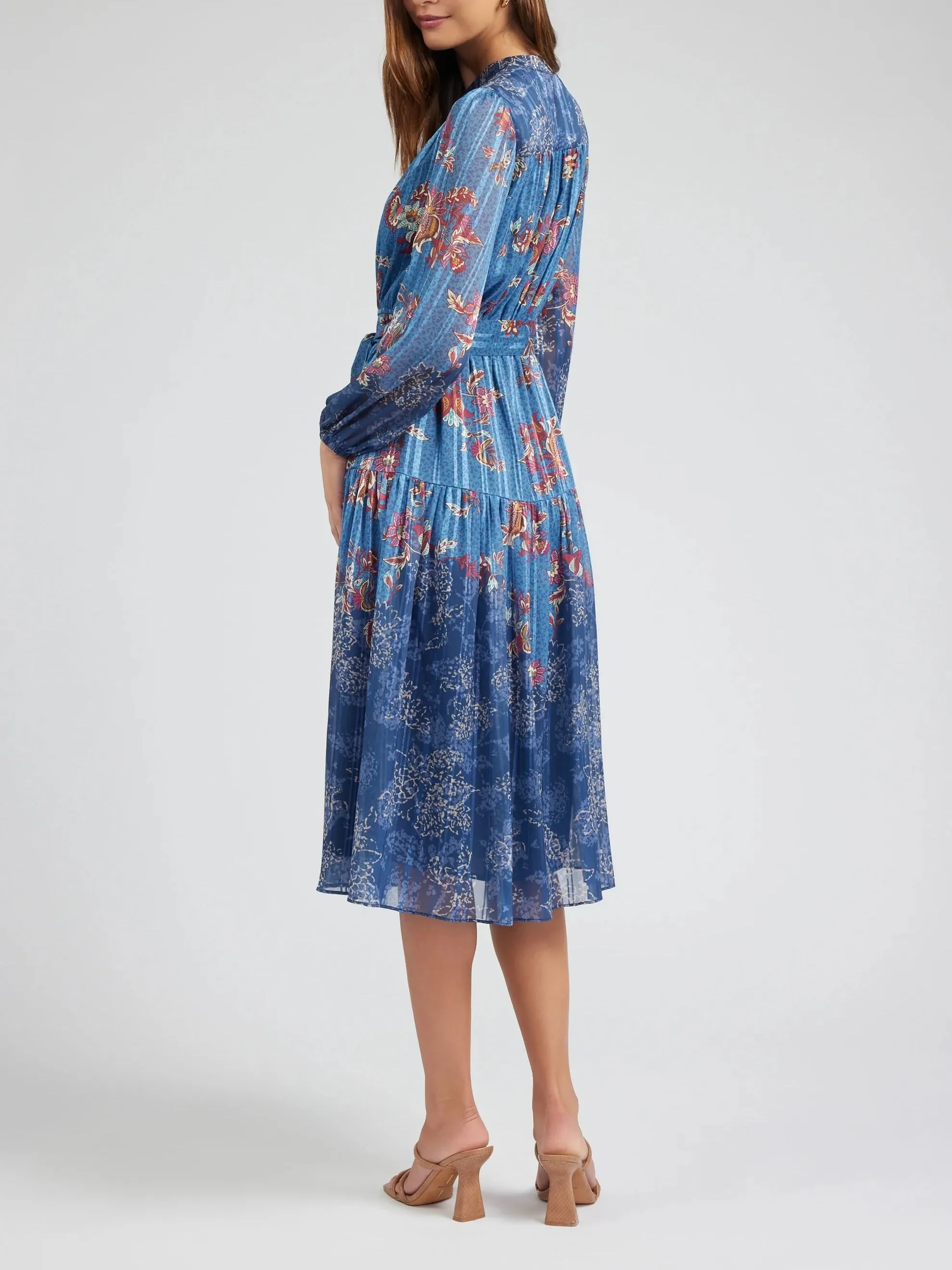 Betsy Floral Dress refined tone