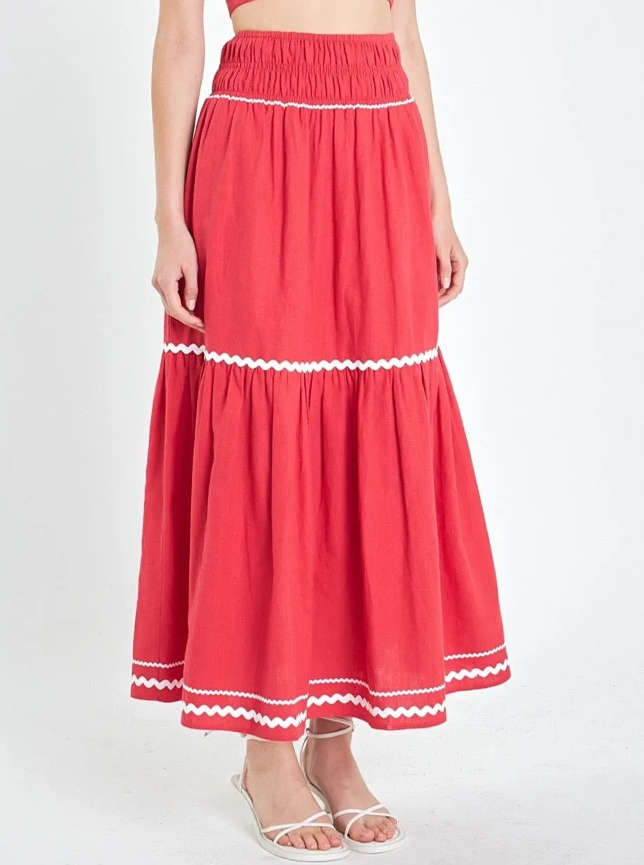 Betty Ric Rac Skirt mature style