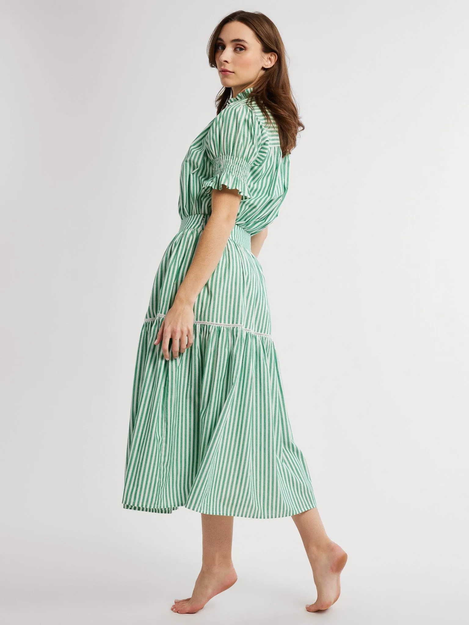 Betty Skirt in Kelly Stripe classic remake