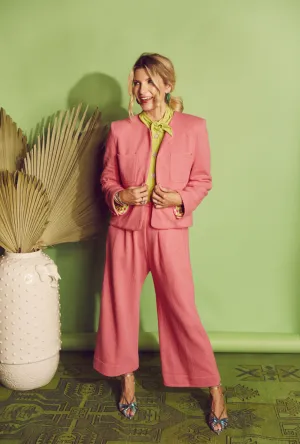 Big 10 Everyday Knit Suit - Bubblegum Knit lowkey fit