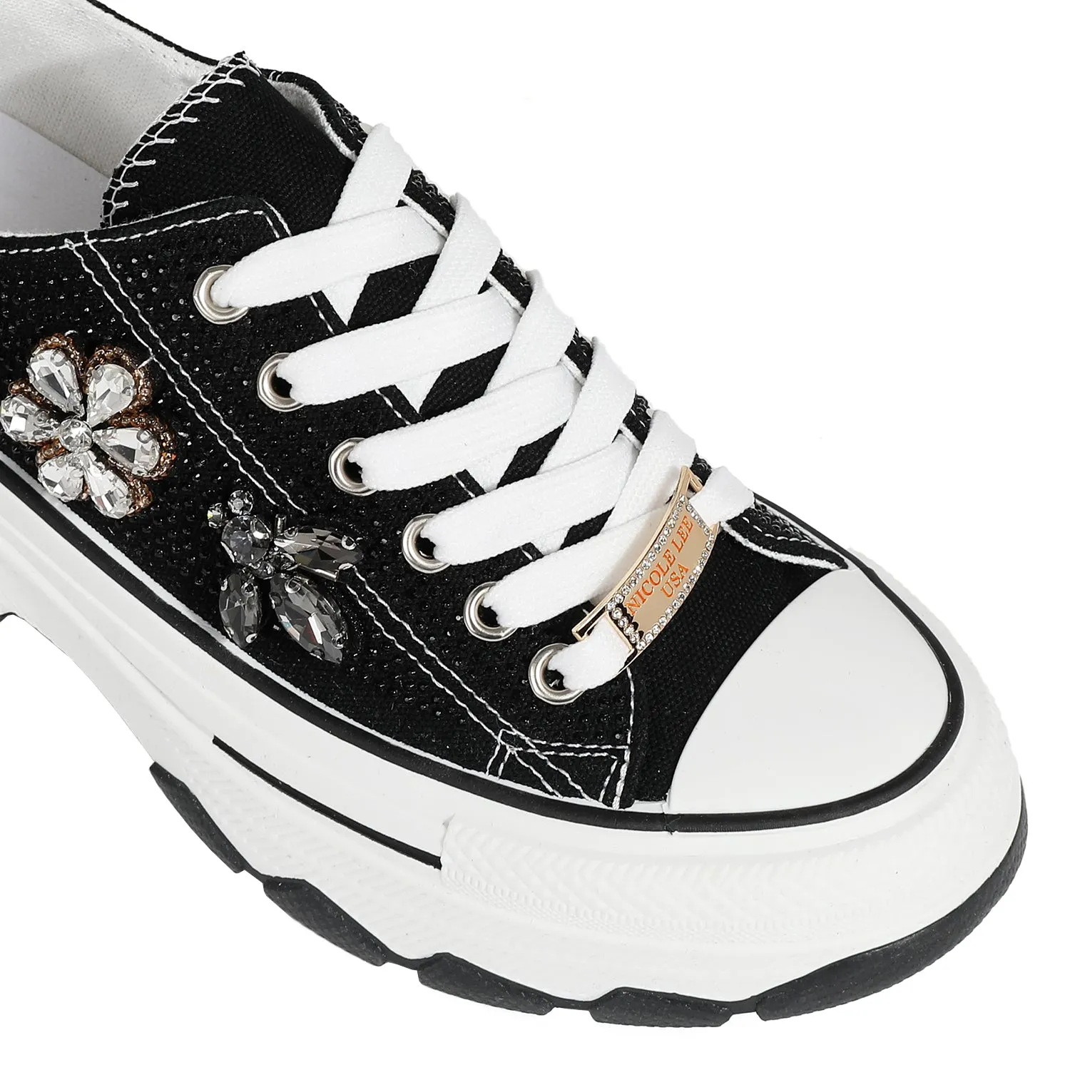 BIJOUX FASHION SNEAKERS foot light