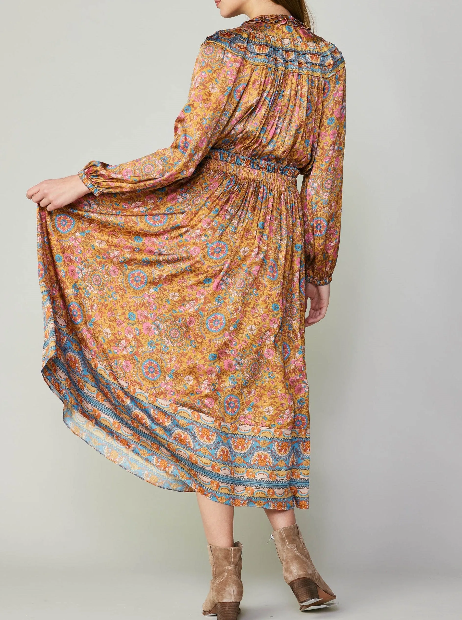 Billie Maxi Dress sunset walk