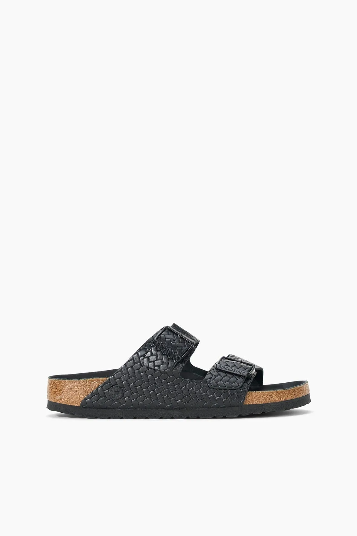 BIRKENSTOCK ARIZONA WOVEN EMBOSSED SANDAL | BLACK sunset mood