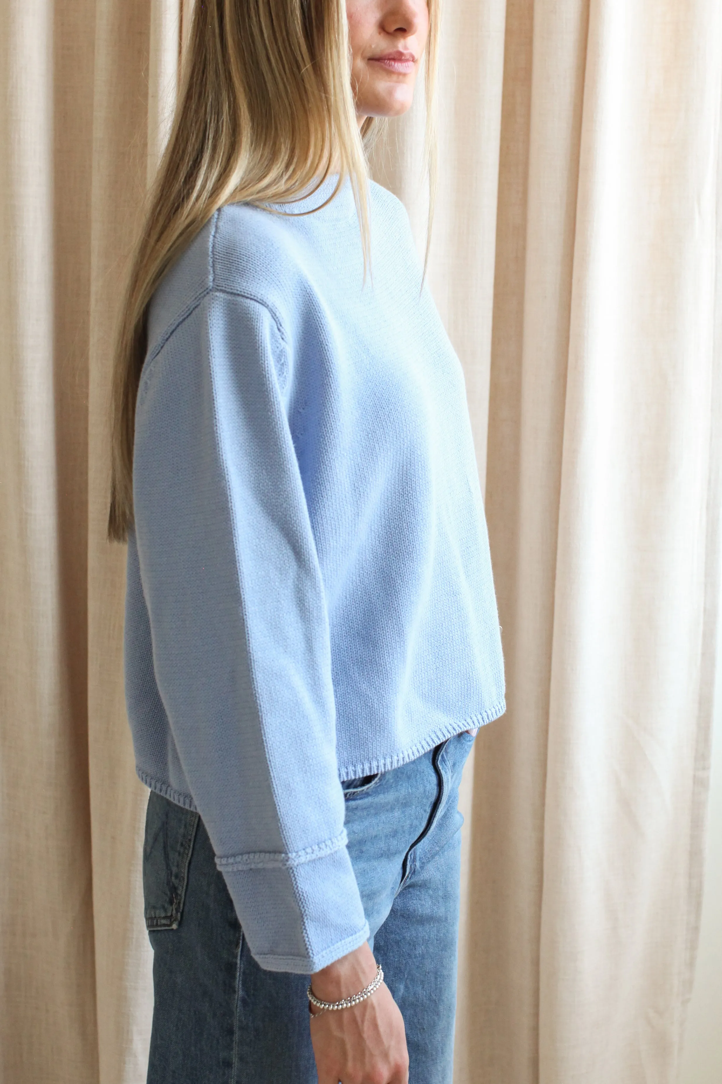 Blue Kensington Sweater Neutral Flow