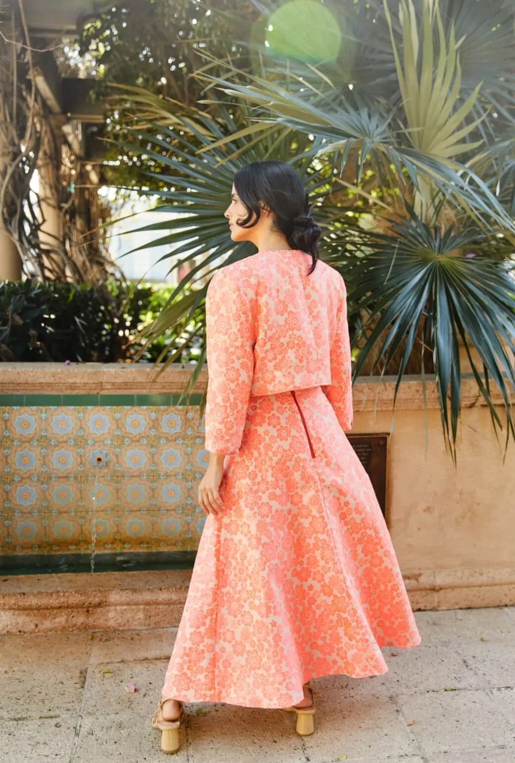 Bolero Blazer - Coral Brightline urban essential