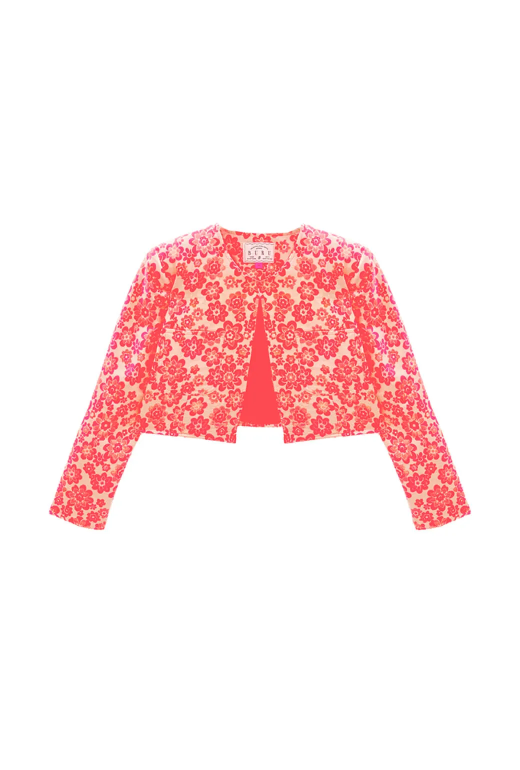 Bolero Blazer - Coral Brightline calm armor