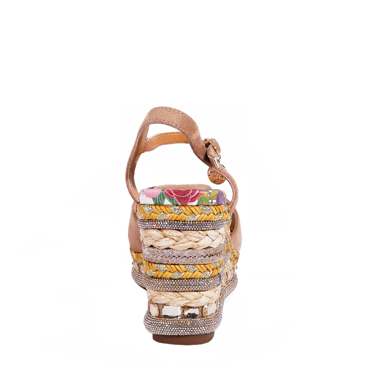 BONNIE ESPADRILLE WEDGE SANDAL outdoor style