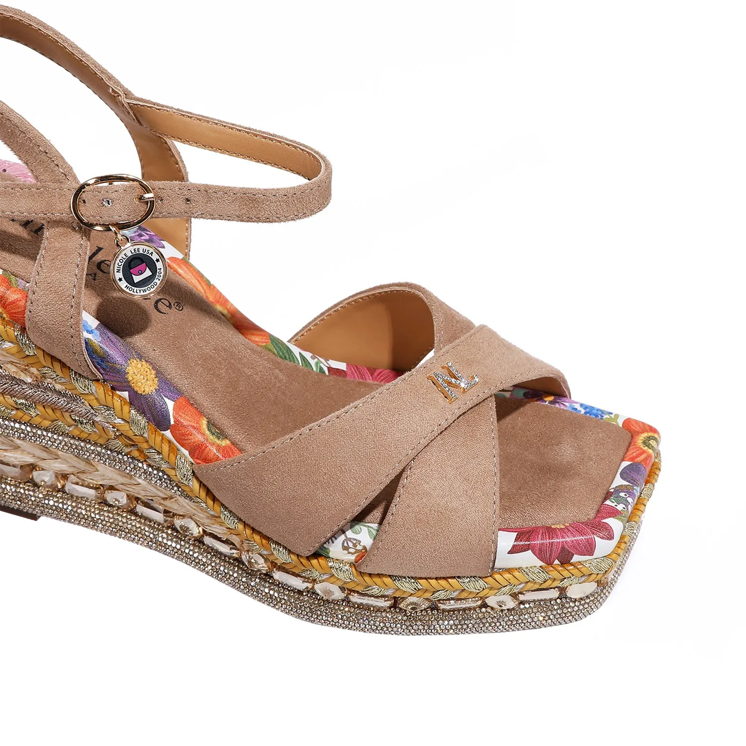 BONNIE ESPADRILLE WEDGE SANDAL open toe