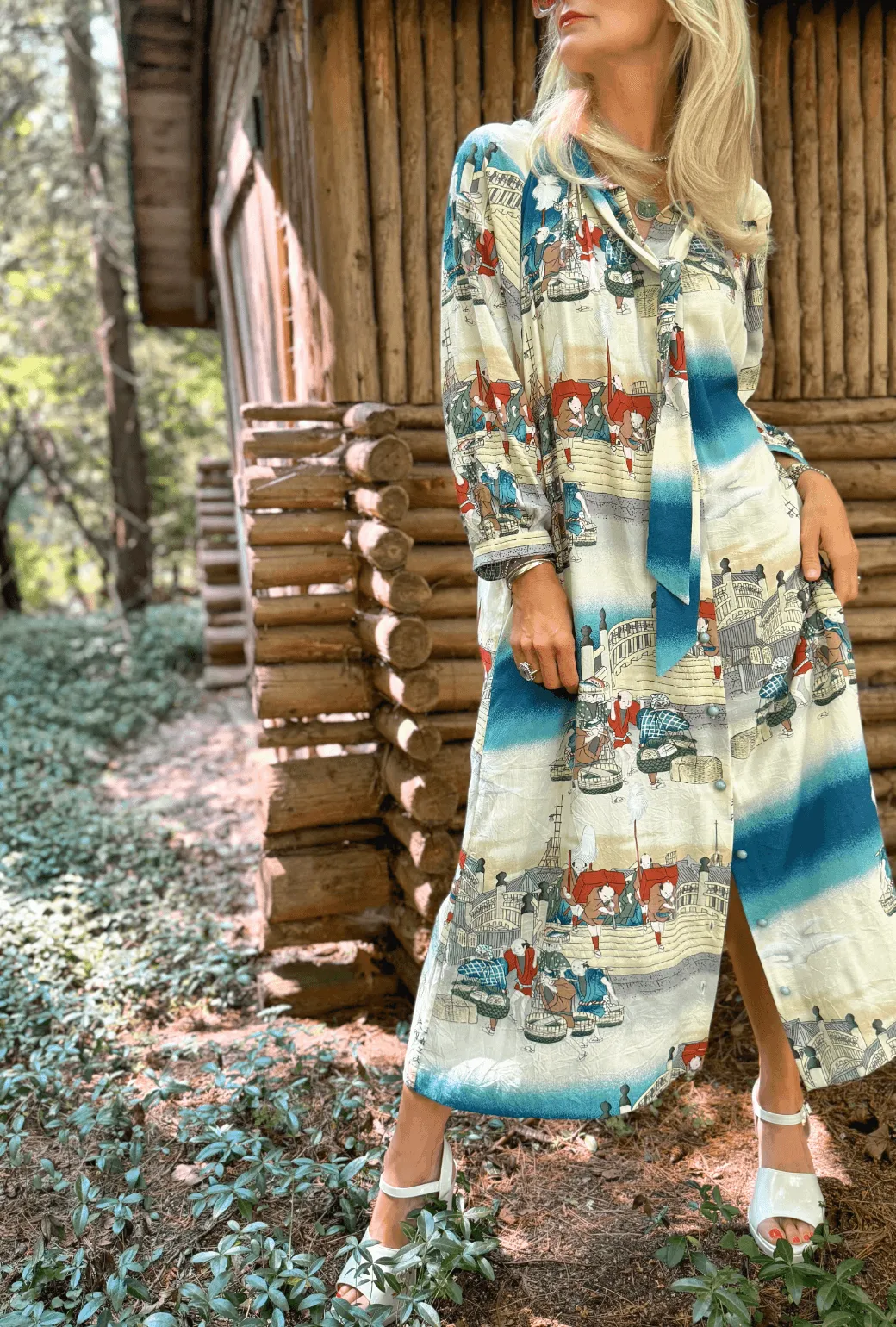 Bow Housecoat - Fishtown slow fashion