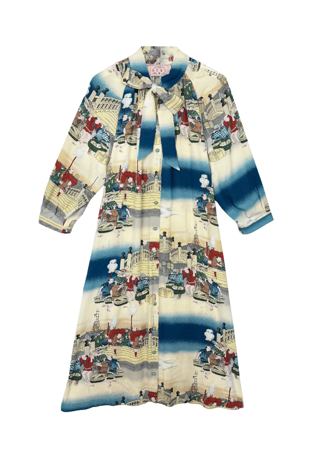 Bow Housecoat - Fishtown soft glam