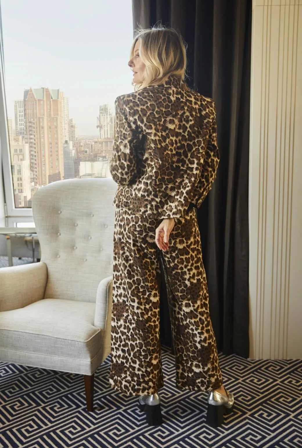 Boxy Blazer - Cheetah tough vibe