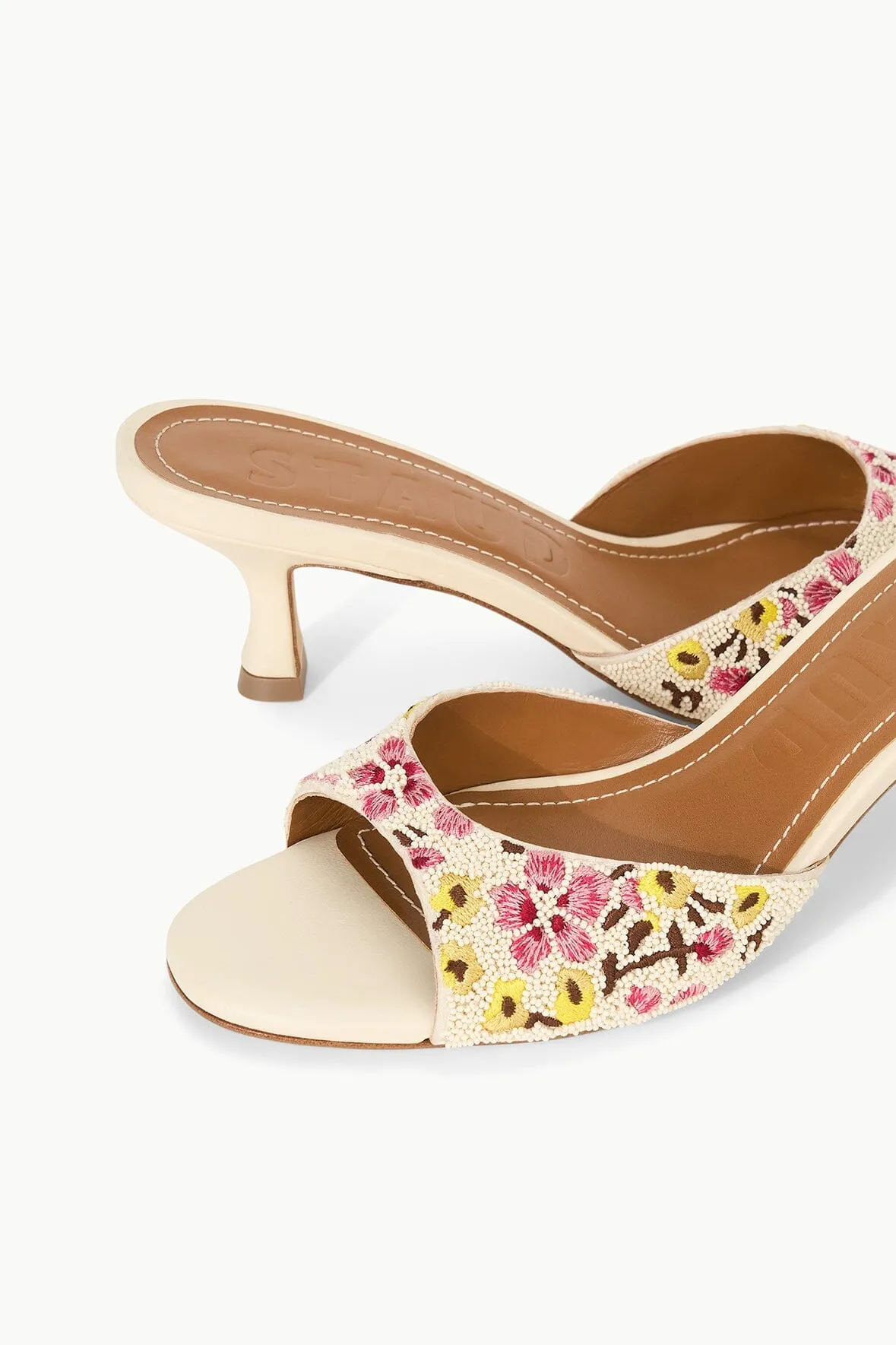 BRIGITTE MULE | BEADED BLOSSOM FLORAL lightweight step